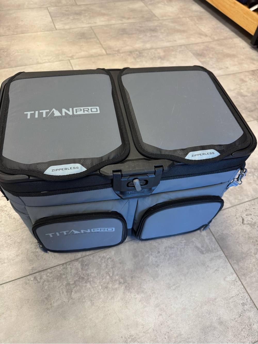 Titan Pro Gray Camera Gear Case with Front Pockets